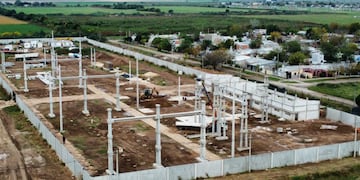 Provincia avanza con la Estación Transformadora Rafaela Norte, que ya está en un 50%