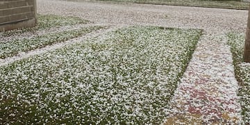 Qué dice el pronóstico extendido para Córdoba tras la caída de granizo en el sur de la provincia.