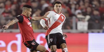 El neuquino jugó todo el partido en su debut oficial.