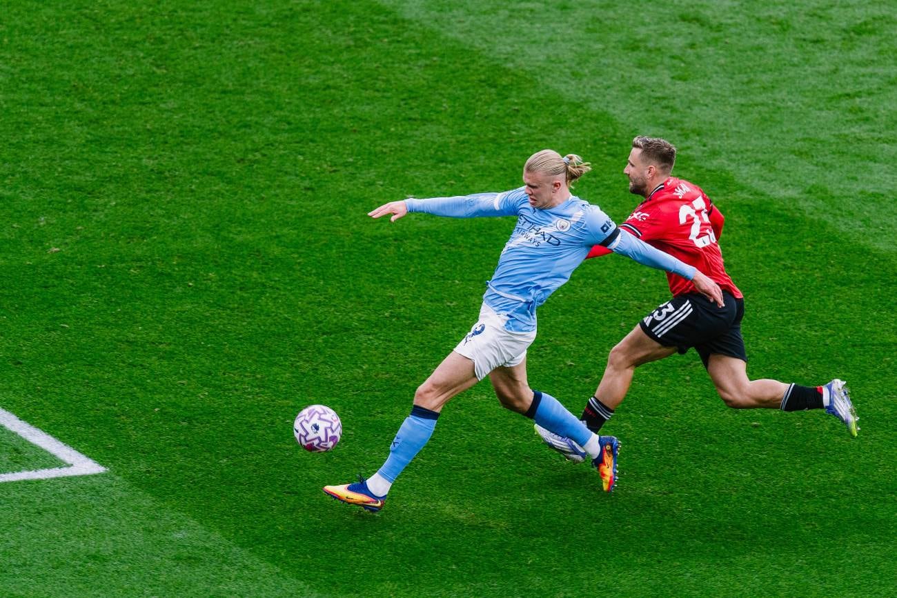 Manchester City se impuso 3-0 sobre Manchester United por la fecha cuatro de la Premier League. (Crédito: X/@ManCityPT)