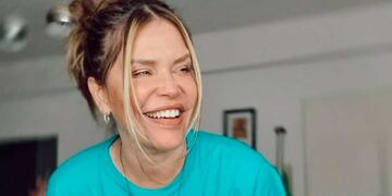 Nazarena y un mensaje de aceptación (Instagram Nazarena Vélez)