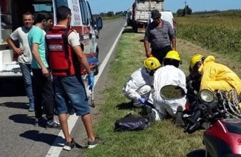 Sur de Córdoba: otro accidente por el mal estado de la Ruta 35