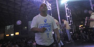 "Gonzalito" Millares en el baile de cuarteto de Q Lokura.