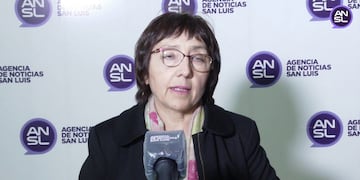 Rosa Dávila, coordinadora del Ministerio de Salud de San Luis.
