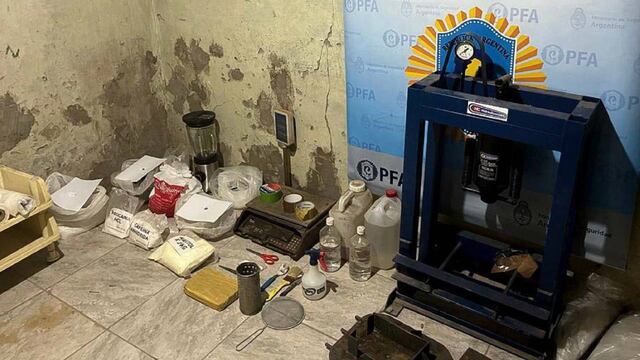 La Policía Federal secuestró 25 kilogramos de cocaína durante el operativo del viernes.