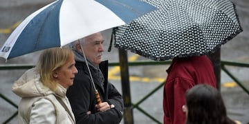 Hay alerta por fuertes vientos y lluvia para Córdoba. (José Gabriel Hernández / La Voz)