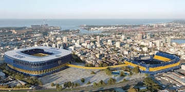 Macri e Ibarra proyectan construir una nueva Bombonera.