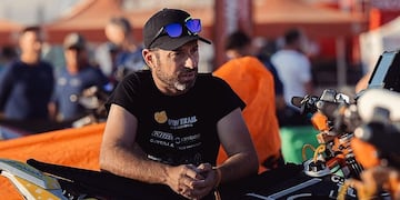 Carles Falcón. El español dejó de existir este lunes. Disputaba su segundo Dakar.