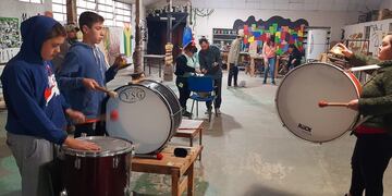 Taller de Murga del Programa Envión de Tres Arroyos