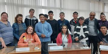 Unos de los proyectos que acompañó Soltermam en Concejo Joven se convirtió en realidad