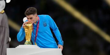 Julián Álvarez y la Copa del Mundo (Prensa Fifa).