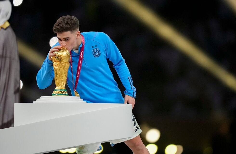 Argentina campeón del Mundial Qatar 2022: el festejo de Julián Álvarez que todos querían ver