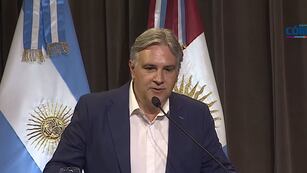 El gobernador Martín Llaryora, de cara a un año eleccionario (Captura de video)