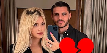 Wanda Nara anunció su divorcio de Mauro Icardi
