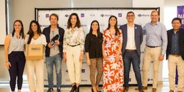 Los dos proyectos jujeños que más se destacaron en la edición 2022 del Programa NAVES fueron presentados a los medios en la sede de Banco Macro en San Salvador de Jujuy.
