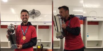 El puntaltense Maximiliano Serafinovich campeón de la Copa Argentina como ayudante de Facundo Sava.