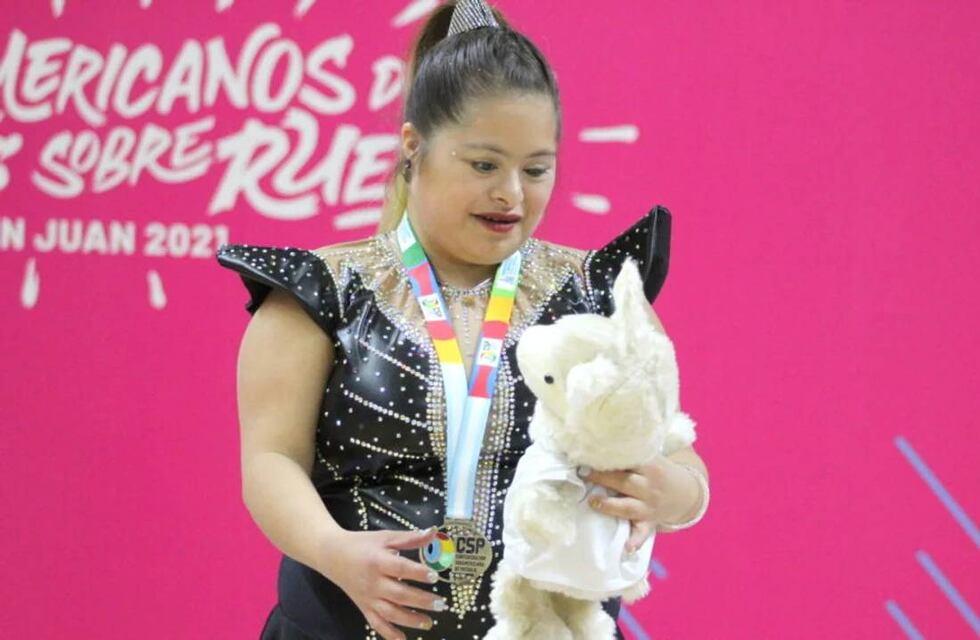 Conocé a Camila, la joven de Comodoro Rivadavia que salió campeona sudamericana en patinaje artístico