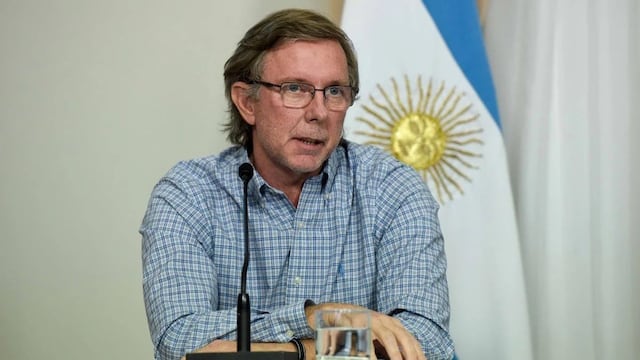 El secretario de Agricultura Juan José Bahillo.