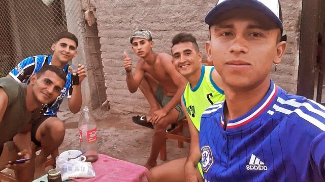 Los González, los cinco son futbolistas y cuatro de ellos juegan en el mismo equipo.