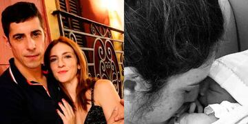 Esteban Lamothe fue a conocer al bebé de su expareja Julieta Zylberberg.