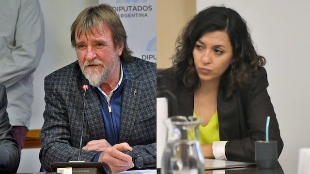 Jorge Rizzotti (UCR) y Leila Chaher (UxP), representantes por Jujuy en la Cámara Baja nacional.