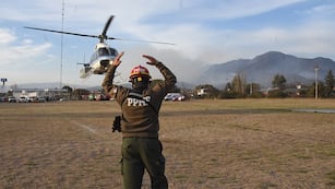 Incendio en el Cerro Uritorco, Capilla del Monte (Gobierno de Córdoba).