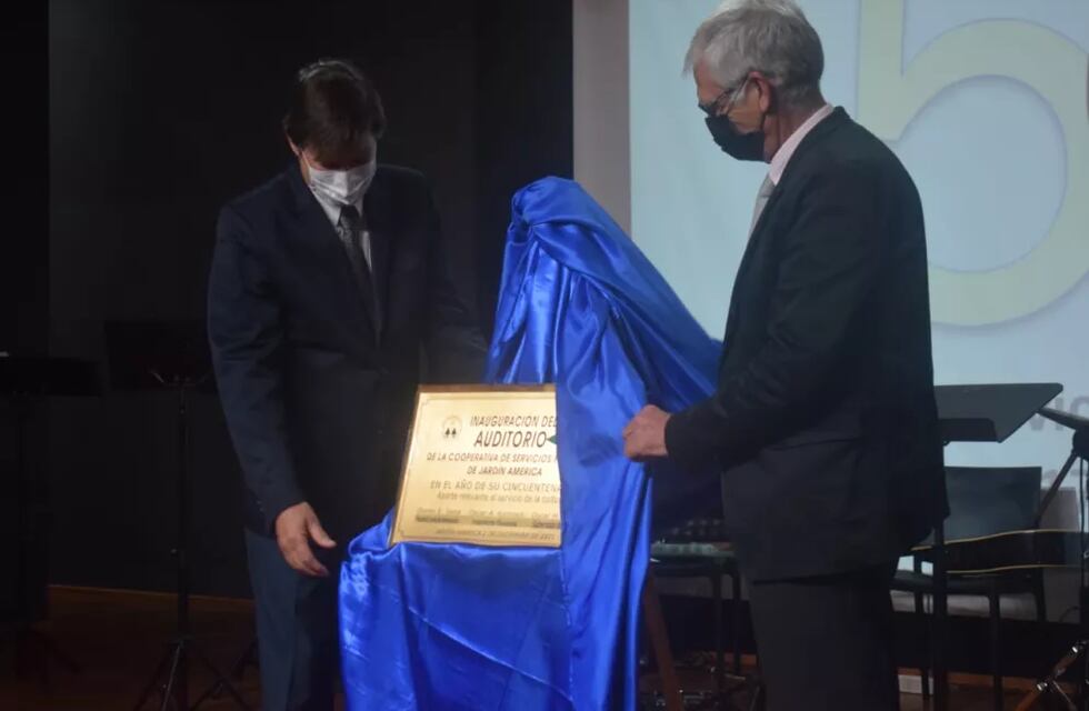 Habilitaron el soñado auditorio de la cooperativa de Jardín América
