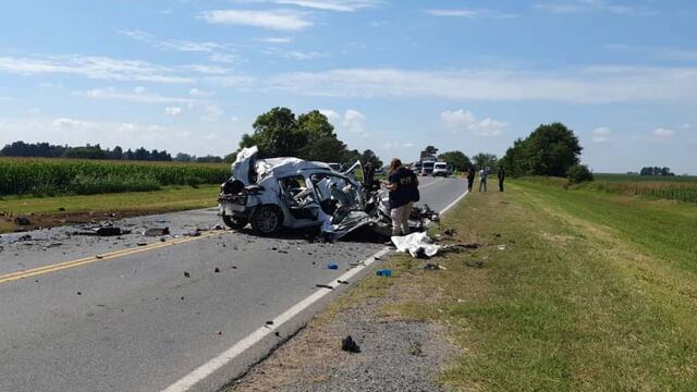 Siniestro vial trágico en la ruta A012 (Radio 2)