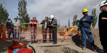 Conectarán a 35 familias a la red de gas natural en Salto de las Rosas.