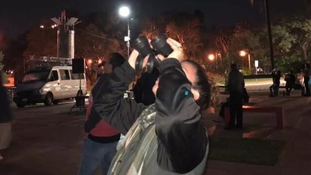 Gozo y disfrute del eclipse total de luna en el Hito de las Tres Fronteras.