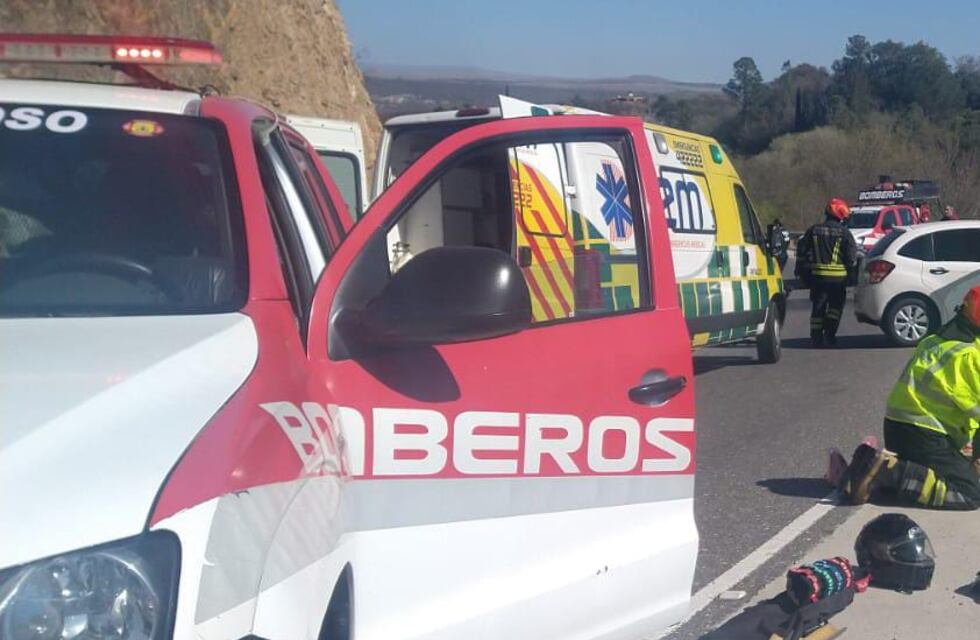 Accidente de tránsito en Camino al Cuadrado: piden circular con precaución por la ruta E-98