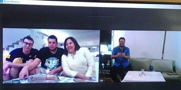 Egger apuntó contra Alberto Fernández