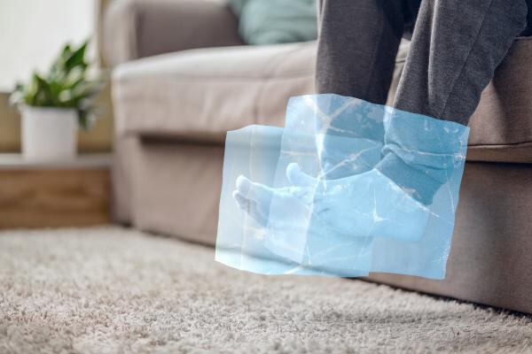 Entre los síntomas de las manos y los pies fríos está la mala circulación