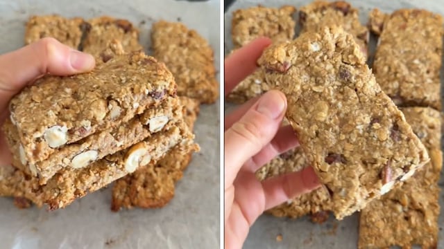 Cómo hacer barritas de cereal caseras: la receta fácil y con seis ingredientes