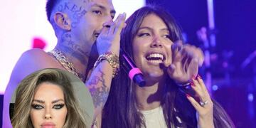 Wanda Nara reveló que la China Suárez quiso conquistar a L-Gante: “Mensajes de alto voltaje...”.