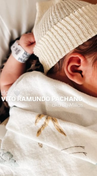 Nació Vito, el hijo de Sofía Pachano y Santiago Ramundo.