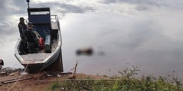Hallaron un cuerpo en el río Paraná frente a Puerto Rico.