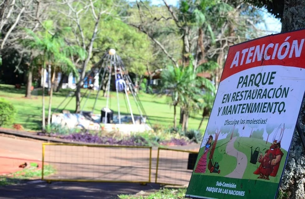 Oberá: el Parque de las Naciones permanecerá cerrado al público
