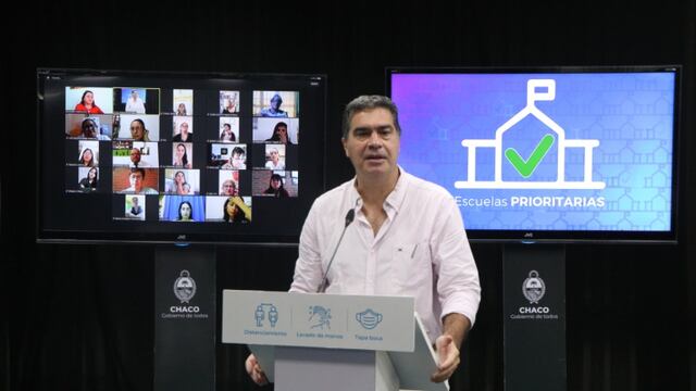 Capitanich presentó el Plan en la mañana de hoy en el Salón Obligado de la Casa de Gobierno.