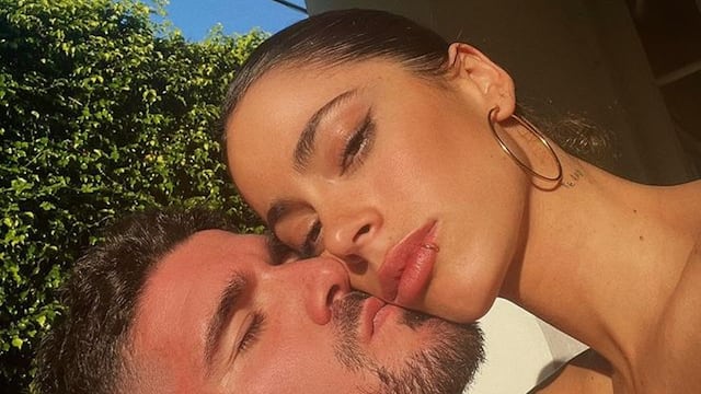 Rodrigo De Paul y Tini Stoessel, en el verano europeo, cuando vivían su amor a pleno. (Instagram @rodridepaul)