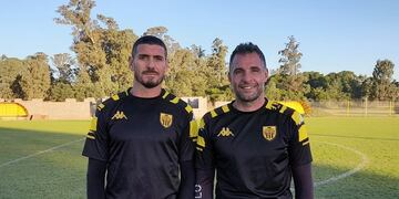 Mariano González y Osvaldo Barsottini fueron presentados como entrenadores de Santamarina