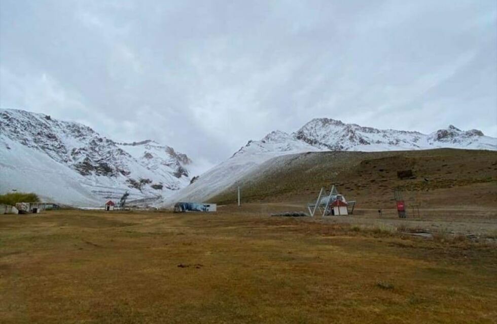 Comenzó a nevar en Malargüe y lo celebraron en las redes sociales