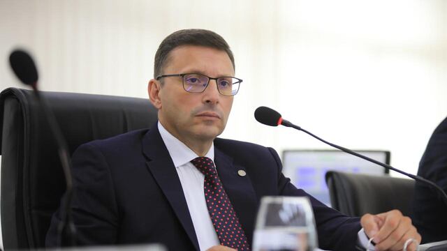 El candidato a convencional constituyente por el Departamento Castellanos, Lisandro Mársico.
