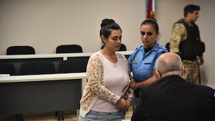 Brenda Agüero en la última ronda de testimonios de madres del Neonatal.