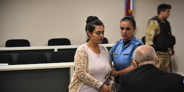 Brenda Agüero en la última ronda de testimonios de madres del Neonatal.