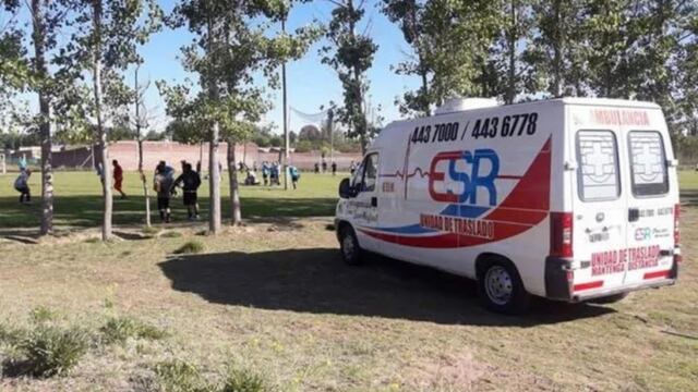 Joven sanrafaelino muerto en un partido de fútbol./Imagen ilustrativa