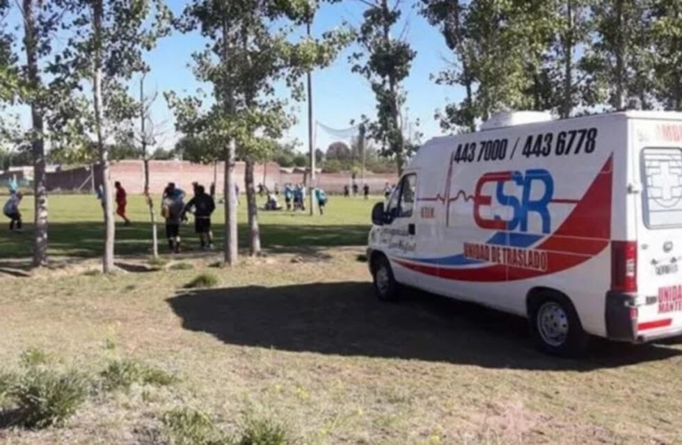 Un joven de 20 años murió mientras jugaba al fútbol en Monte Comán