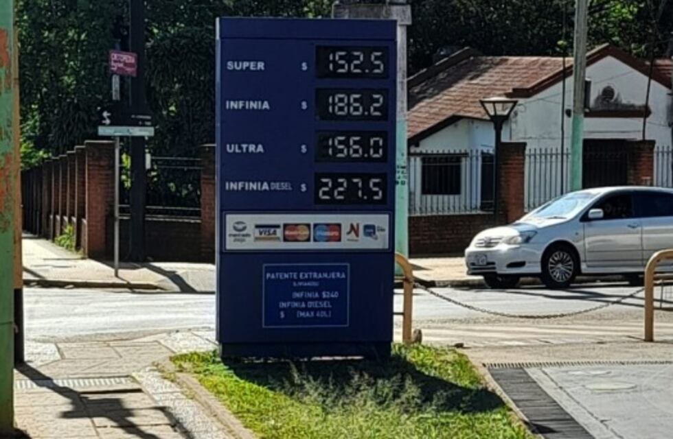 Puerto Iguazú registra el precio más alto del combustible de todo Misiones