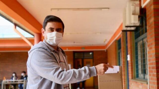 PASO 2021 | Fabio Martínez, intendente de Eldorado, emitió su voto.