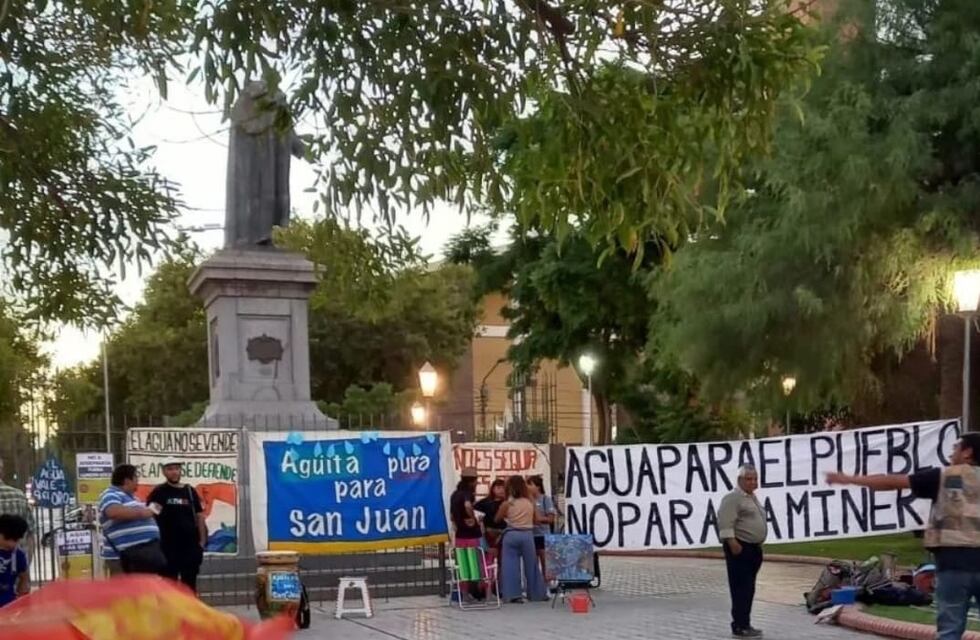 Organizaciones sociales se movilizaron en San Juan por el Día Mundial del Agua